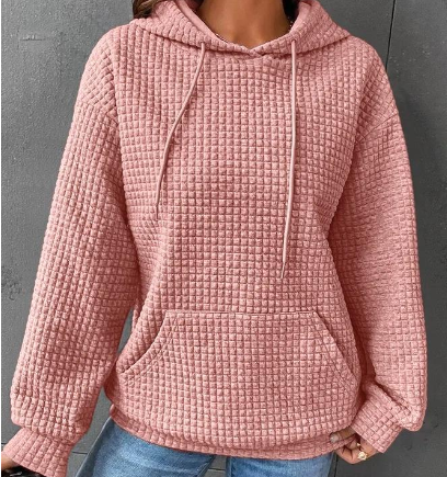 Women's Loose Casual Solid Color Long-sleeved Sweater