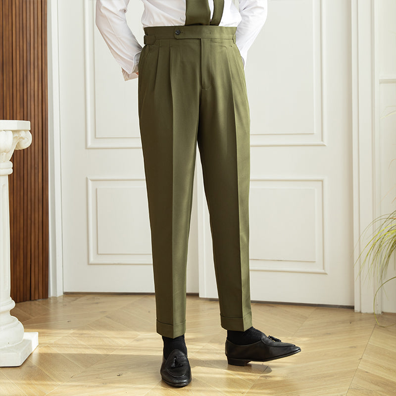A Man With Vintage Pants